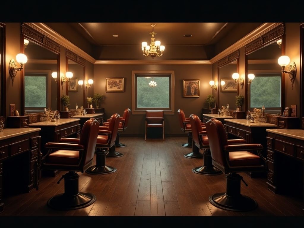 A barbershop website built by 72 Hour Websites