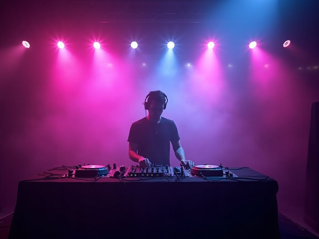 A dj website built by 72 Hour Websites