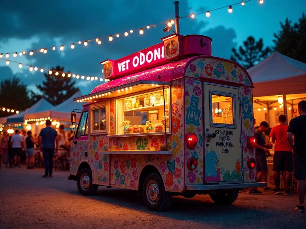 A food truck website built by 72 Hour Websites