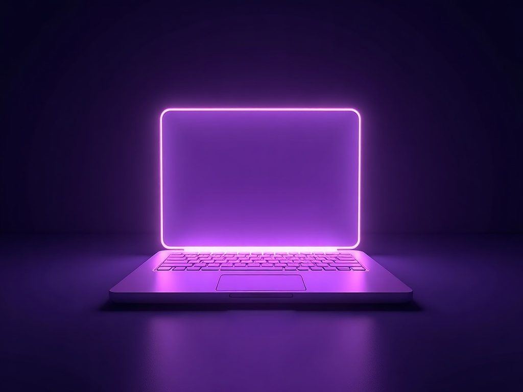 A small business owner reviewing a finished website preview on a laptop within 72 hours