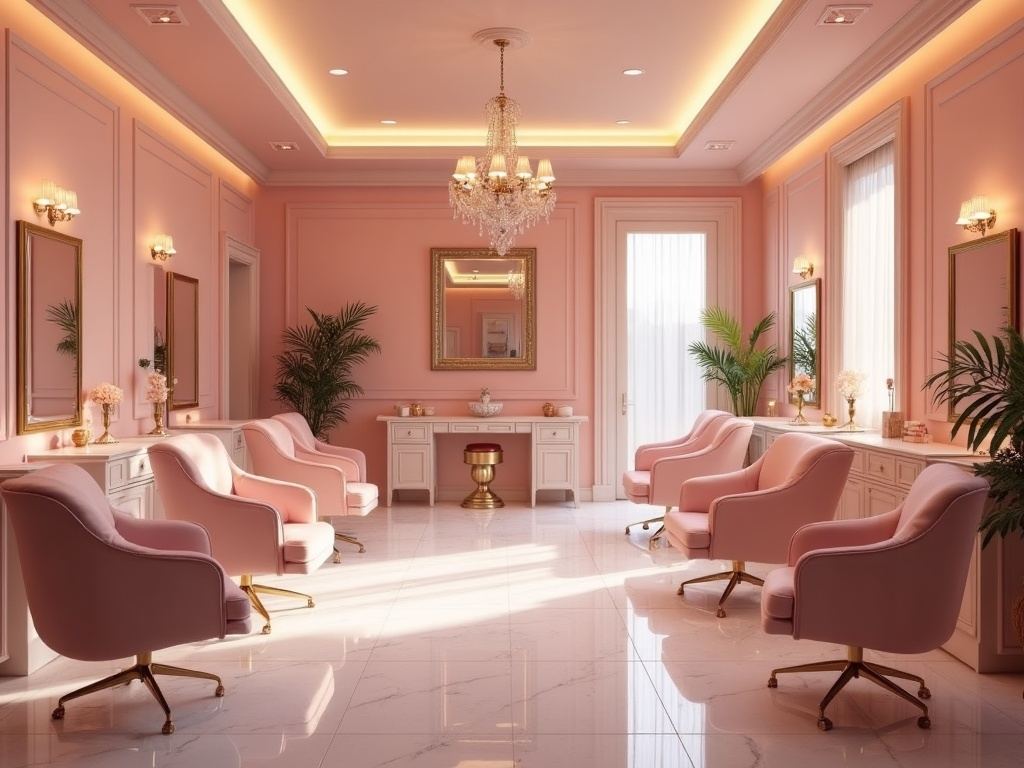 A salon website built by 72 Hour Websites
